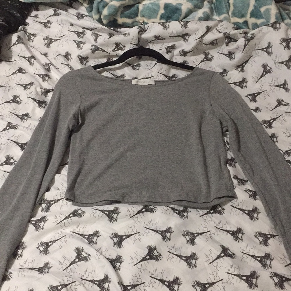 Forever 21 long sleeved crop top
